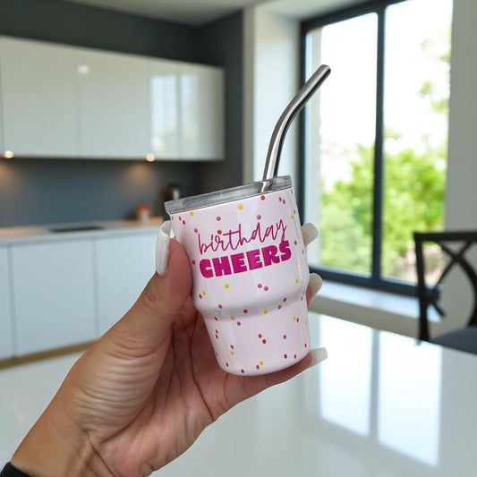 Birthday Cheers Tiny Shot Glass