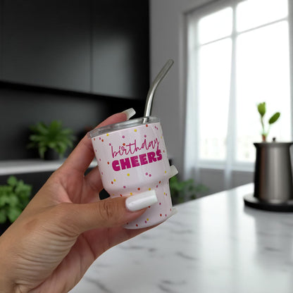 Birthday Cheers Tiny Shot Glass