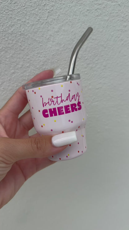 Birthday Cheers Tiny Shot Glass